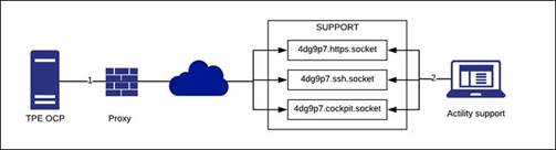 Remote access flow