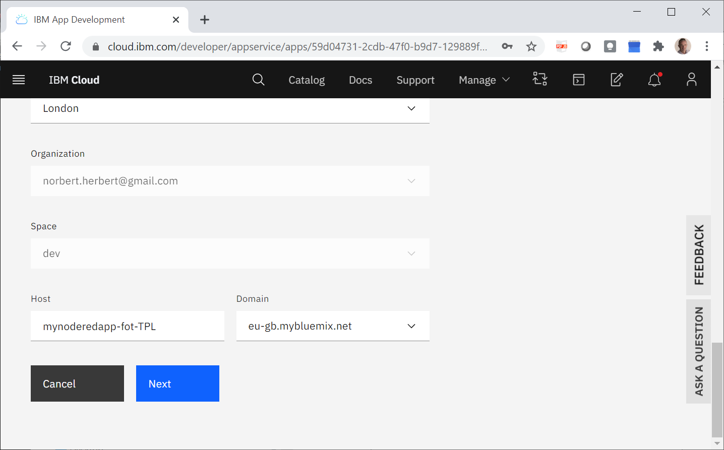 Installing a Node-RED server | ThingPark Location