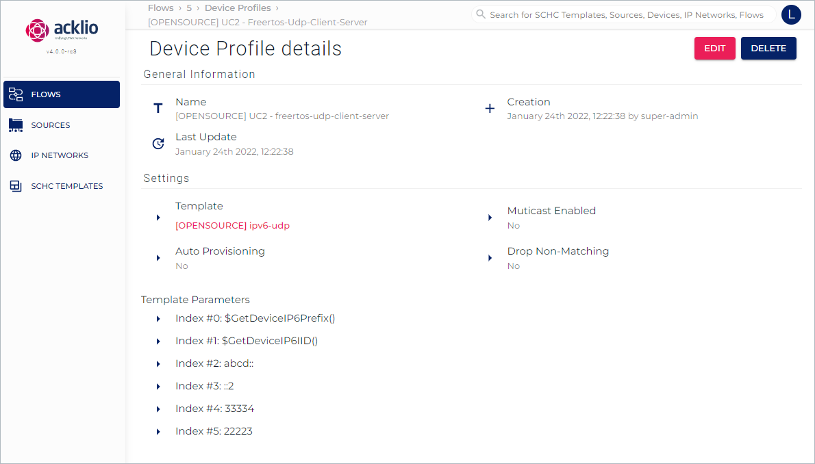 Demo Device Profile