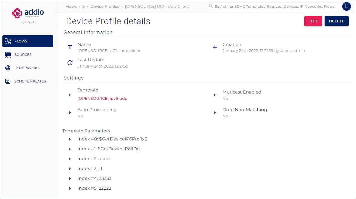 Demo Device Profile